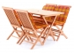 Stolová sestava TEAK POHODA SET 4